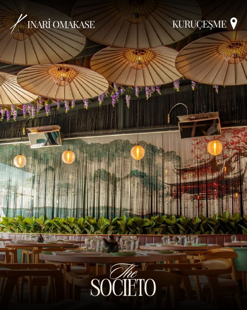 İnari Omakase Kuruçeşme sushi restoranı görseli