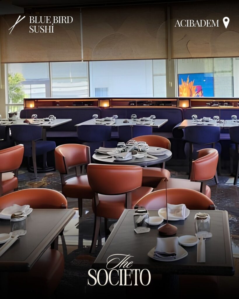 Blue Bird Sushi Grill Cocktail Acıbadem sushi restoranı görseli
