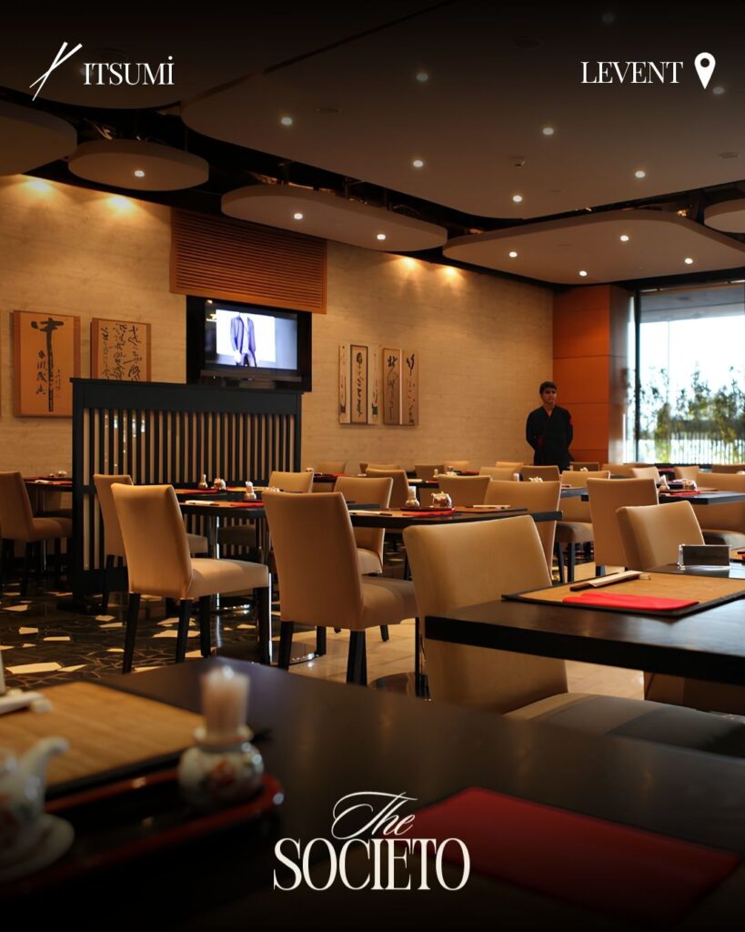 Itsumi Levent sushi restoranı görseli