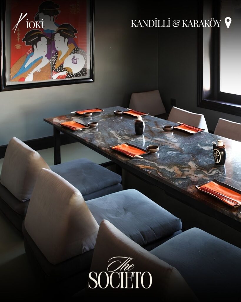 İoki Kandilli ve Karaköy sushi restoranı görseli