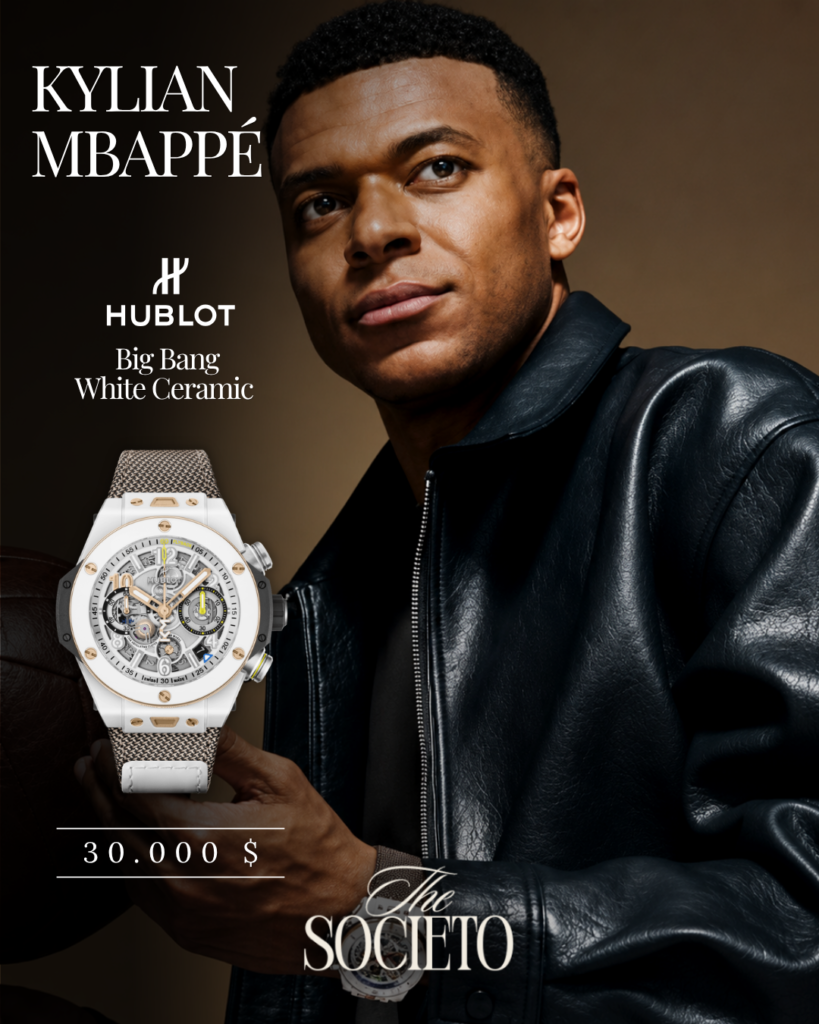 Kylian Mbappe Hublot Big Bang saat tercihi