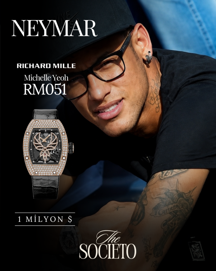 Neymar Richard Mille RM051 saat tercihi